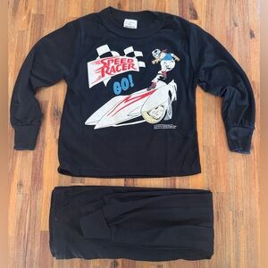 90’s VINTAGE Speed Racer Kids Pj set